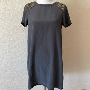 Madewell 100% silk mini dress Sz M